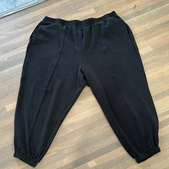 Lane Bryant Journey Knit Pull-On Jogger | Black | 24 - Picture 6 of 10